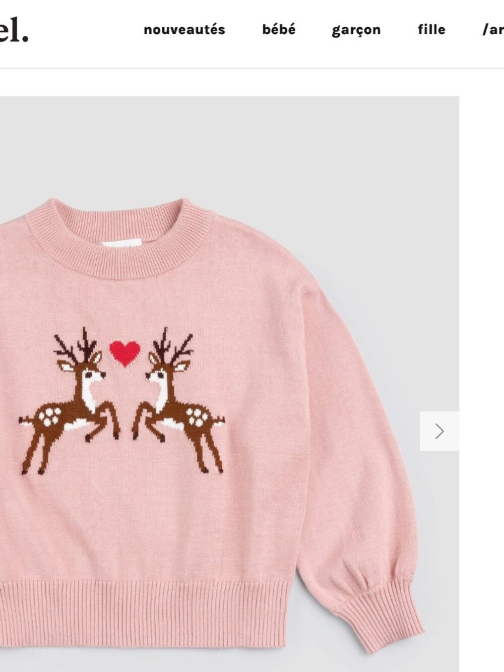 Christmas Miles The Label sweater 6T - Picture 2 of 3